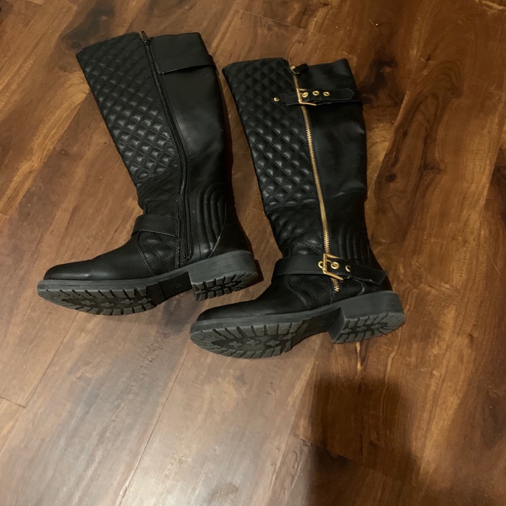 Black and boots